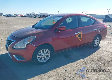 2018 Nissan Versa 1.6 Sv из США, поврежденный, VIN 3N1CN7AP5JL833142